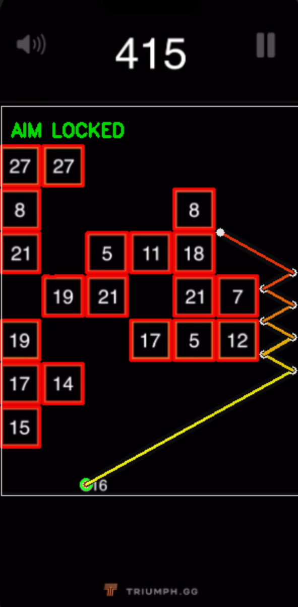 Brick Breaker Aim Assist